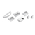 Juego De Accesorios Ferrum Fix Porcelana Sanitaria