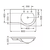 Lavatorio Ferrum L8I3F B Avignon 80cm Izquierda 3 AG. - comprar online