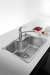 Johnson Acero Bacha SI55AD Luxor Mini Orificio Dosificador - comprar online