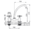 Grifería FV Newport Cocina Mesada 413/B2P CR - comprar online