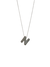 Colar Inicial N - Banho Prata 925 - comprar online