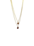 Colar Duplo Medalhas - Banho Ouro 18k - comprar online