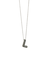 Colar Inicial L - Banho Prata 925 - comprar online