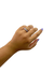 Anel Roxo - Prateado - comprar online