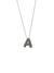 Colar Inicial A - Banho Prata 925 - comprar online