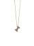 Colar Inicial I - Banho Ouro 18k