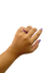 Anel Rosa - Prateado - comprar online