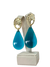 Brinco Gota Azul - comprar online