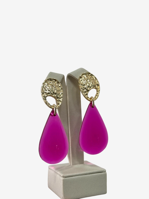 Brinco Gota Rosa - comprar online