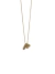 Colar Inicial F - Banho Ouro 18k