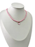 Colar Miçanga Coração Rosa - comprar online