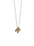 Colar Inicial R - Banho Ouro 18k