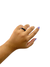 Anel Preto - Prateado - comprar online