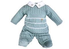 MACACÃO TRICOT JOÃO GABRIEL VERDE