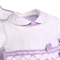 SAIDA MATERNIDADE TRICOT MARIA EDUARDA SUEDINE - Beth Bebê