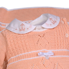 SAIDA MATERNIDADE TRICOT LAURA SUEDINE - Beth Bebê