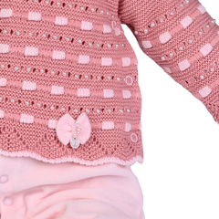 MACACÃO TRICOT MARIA ELIZA SUEDINE - comprar online