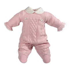 MACACÃO TRICOT ANA MARIA ROSA