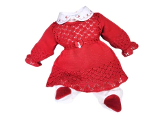 VESTIDO TRICOT E MACACÃO ZOE PLUSH VERMELHO