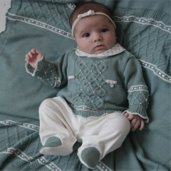 SAIDA MATERNIDADE TRICOT HELOIZA VERDE na internet