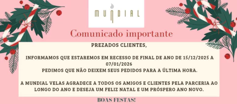 Carrusel Mundial Velas | A Sua Fábrica de Velas no Atacado e Mais