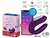 078 - Vibrador Satisfyer Double Joy Control App Morado