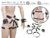 244 - Cruz bdsm bondage amarre cintura para manos