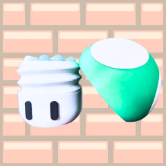 Frasco "Hongos de Mario Bros". - tienda online