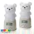Baby Innovation Luz de noche con termómetro e hidrómetro - Cuida Sueños - Oso
