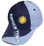 Gorro Cap Con Visera Argentina Bordado En Diagonal Regulable - 48 cm
