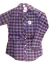 Camisa Viyela Escocesa Lila Escote V - 4-6