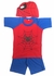 Pijama Disfraz Short y Remera Manga Corta Spiderman Hombre Araña - 2 al 12