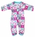 Baby Way_ dormilon de polar estampado con flores - Enterito Polar - o meses / 9 meses