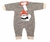 Enterito Algodon Rustico Sin Pie Bordado - S-XL