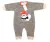Enterito Algodon Rustico Sin Pie Bordado - S-XL