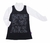 Remera Manga Larga Tipo Polera Con Estampado y Brillo - 4-12