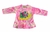 Remera Manga Larga Estampada Caracol Con Volado - 2 al 4 niño