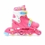 Love Rollers de Bota Ajustables Talle Regulable En Bolsa de PVC con Manija - 31 - 34
