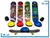 Skate con Casco y Rodilleras - Patineta con Protecciones