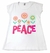 Remera Nena Manga Corta Peace - 4 - 14