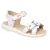 Marcel Sandalias Nena Cuero Flores Con Velcro - 18-26