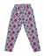 Calza Algodon Y Lycra Estampa Flores - 2-10