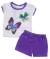 Conjunto Nena Remera M/C Short Algodon - 3m/18m