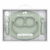 Ezpz Plato De Silicona Con Divisiones + Tenedor + Cuchara - Mini Feeding Set - 12M+
