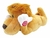 Peluche Leon acostado con sonido y gira - 30 cm