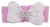 Vincha Elastica Moño Rosa