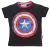 Remera Personaje Manga Corta Algodón Avengers(Capitan America) - 4 al 12