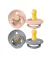 Bibs Chupete Bibs Colour Pacifier x 2 - Cloud / Blush - Tetina De Caucho Natural - Latex - 0-6 Meses - Talle 1: 0-6 Meses