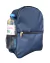 Mochila Espalda jardin Azul Marino Lisa - 33 cm. x 10 cm. x 26 cm.