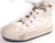 Le_ Melu ( LeMelu ) Advanced Bota Basket matelasse cuerina blanco (NO PLATEADA) - 20-33